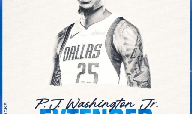 MK体育在线-4年9000万美元！独行侠官宣提前续约PJ-华盛顿